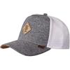 Djinns Jersey Patch Grey Heather/White HFT Trucker Cap - One-Size