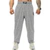 BIG SM SPORTSWEAR MUSCLEWEAR BIG SAM SPORTSWEAR COMPANY Pantaloni della tuta larghi da uomo con tasche, pantaloni da palestra vecchio stile, vestibilità rilassata