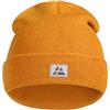 DANISH ENDURANCE Cappello Beanie Uomo e Donna, Berretto 100% Riciclato, Leggero e Traspirante, Mustard, One Size