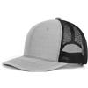 Zylioo M/L/XL/XXL Cappelli da camionista per grandi teste,Cappucci in rete Snapback a 2 toni,Grande berretto sportivo estivo,Cappello da corsa traspirante oversize, Mix Grigio-Nero, XL/XXL