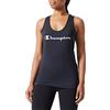Champion Athletic C-Tech Quick Dry Metallic Logo, Nero, L Donna SS23