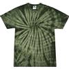 Colortone Ragno Tie Dye T-shirt per uomo e donna - Maglietta unisex a maniche corte tie-dye per adulti, XL