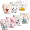 JackLoveBriefs Mutandine Apprendimento Bambini Intima per Bambini Cotone 1-2 Anni Multicolore，Dimensione:80
