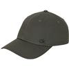 Calvin Klein 2025 Classic - Berretto da baseball da uomo regolabile a 6 pannelli, in cotone, Taglia unica