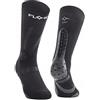 FLOKY GRF MEDIUM calze biomeccaniche per sport alto impatto. Calza a compressione Basket, Volley, Crossfit, Hydrox. Protezione tendine d'Achille e muscoli, massima riduzione vibrazioni. (Nero, L-XL)