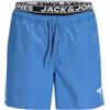 JACK & JONES Jpstmaui Surf Double WB Swim Shorts, Delft, L Uomo