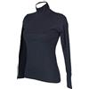 RAGNO Lupetto Donna Maglia Mezzo Collo Manica Lunga Caldo e soffice Cotone bio Articolo D274AZ BIO Cotton, 078 Bleu, 5 - Quinta