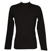 RAGNO Lupetto Mezzo Collo Uomo Maglia Manica Lunga Caldo e soffice Cotone bio Articolo U262AZ BIO Cotton, 020 Nero, 7-SETTIMA