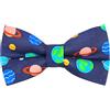 OCIA Papillon regolabile pre-legato in cotone con motivo carino per adulti e bambini, SpaceB, Taglia unica