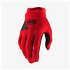 100% 100 Percent Ridecamp Glove Red - Xl Guanti per occasioni speciali