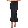 ALYNE Sottogonna Modellante da Donna in Lycra Saree Mista, Nero, 3XL