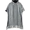virblatt - Poncho Uomo | 100% Cotone | Poncho Messicano Uomo Felpa Oversize |Double Face | Tabarro Uomo Invernale Surf