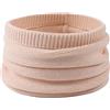 Pesaat Sciarpa lavorata a maglia per neonati e ragazze, per autunno e inverno, scaldacollo caldo, Beige, 1-6 Years