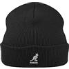 Kangol - Acrylic Cuff Pull-On, Berretto Unisex, Nero(Schwarz), Taglia Produttore: One Si