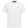 U.S. Polo Assn. Polo classica da uomo, Bianco/nero, XX-Large