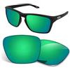 Biyxpiv Lenti di ricambio da 1,5 mm compatibili con occhiali da sole Oakley Sylas XL OO9448 da 60 mm, antigraffio e resistenti agli urti