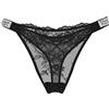 Victoria's Secret Mutandine G-String Donna, Pizzo Nero., L