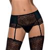 Obsessive Raffinato Completo Intimo a 2 Pezzi: Reggicalze e Tanga in Una Splendida Confezione Regalo, Made in EU
