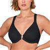 DELIMIRA Reggiseno Aperto Davanti Racerback | Senza Imbottitura, con Ferretto, Senza Cuciture, per Donna