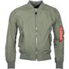 Mil-Tec US MA1® Giacca da aviatore Summer Oliv, oliv, L