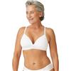 Naturana - Soft Cup Padded Bra, Reggiseno Preformato da Donna, Bianco(Weiss), Taglia Produttore: 80c