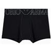 Emporio Armani Boxer da Uomo MEGALOGO, Nero, M, Nero, M