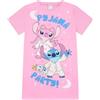 Disney Stitch and Angel, camicia da notte per bambine, motivo Lilo e Stitch, rosa, 11-12 Years