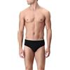 PEROFIL Confezione 2 Slip Uomo bi-Pack Medio Cotone bielastico Articolo VPRT00311, 0031 Nero - Black, XL