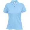 Fruit of The Loom Ss092m Maglietta Polo Donna
