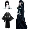 Fiamll Zenitsu - Costume cosplay Tomioka Giyuu cosplay, costume per Halloween, cosplay, kimono, Nero tokitou Muichirou, L