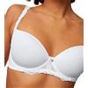 Triumph Donna Wild Azalea Florale WHP, Bra, WHITE