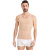 FINN Canotta Dimagrante Uomo - Canottiera Snellente Senza Maniche in Cotone - Maglia compressiva Body Shaper per Una Pancia più Piatta Color Pelle 3XL