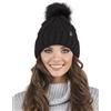 Vivisence Berretto con Pompon Donna Caldo Ideale per Giorni Freddi 7014
