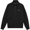 Lyle & Scott Uomo Giacca Harrington In Cotone, Jet Black, S
