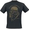 Black Sabbath US Tour '78 Uomo T-Shirt Nero M 100% Cotone Regular