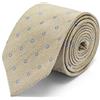 BRERA 67 Cravatta Uomo Elegante in Lana e Seta | Cravattino per Completo 148x8 | Cravatte Slim per Vestito da Cerimonia e per Abiti da Lavoro