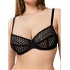 Triumph Donna Aura Spotlight W, Wired Bra, BLACK, S / F