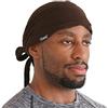 CHARM Arricciatura Turbante Bandana Cappellino Testa Sciarpa Tutte Le Stagioni Stravagante Alla Moda Pirata Marrone Scuro