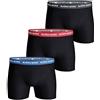 Björn Borg Bjorn Borg Uomo Noos Contrast Solids Confezione da 3 Boxer - Nero - L