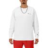 Champion Felpa Powerblend Uomo, Script Bianco Piccolo, S