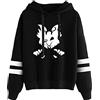 LKY STAR Unisex Sweatshirt Hazbin Hotel Merch per Ragazzi Ragazze Felpa con Cappuccio Cartoon Casual Hoodie
