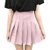 HOEREV Minigonna Pieghettata a Vita Alta Gonna Corta per Tennis Skateboard e Scuola per Donne e Ragazze EU 38 IT 44, L,girovita 76 cm