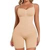 Joyshaper Bodysuit Modellante Donna Contenitivo Body Contenitivo Snellente Push Up Body Dimagranti Pancia Piatta Faja Body Shaper, Beige, L
