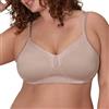 Playtex Reggiseno Senza Ferretto da Donna, Disponibile 18 Ore, Traspirante, Copertura Completa, levigante, Blush da Sera, 6C