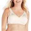 Playtex Reggiseno senza ferretto da donna, massimo supporto e sollevamento bianco 6F