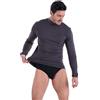 Navigare Lupetto manica lunga Uomo - Pack da 3 - 100% Cotone Interlock