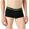 Emporio Armani Underwear - Confezione da 3 Fasce con Logo Core da Uomo, Colore Nero/Lime/Nero, Taglia M
