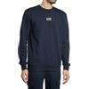EA7 Uomo Felpa con Logo Regolare, Blue, M