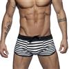 RQPYQF Costume Slip Uomo, Slip Piscina Costume Nuoto, Costume Mare Uomo, Swimming Brief Coulisse Regolabile YK78 - Taglia M - XXL (Nero, XL)