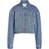 NOISY MAY NMRONJA L/S CROP DNM JACKET VI433MB NOOS Donna Giubbetto di jeans blu 100% cotone